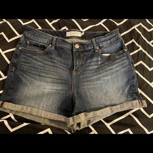 Torrid denim jean shorts